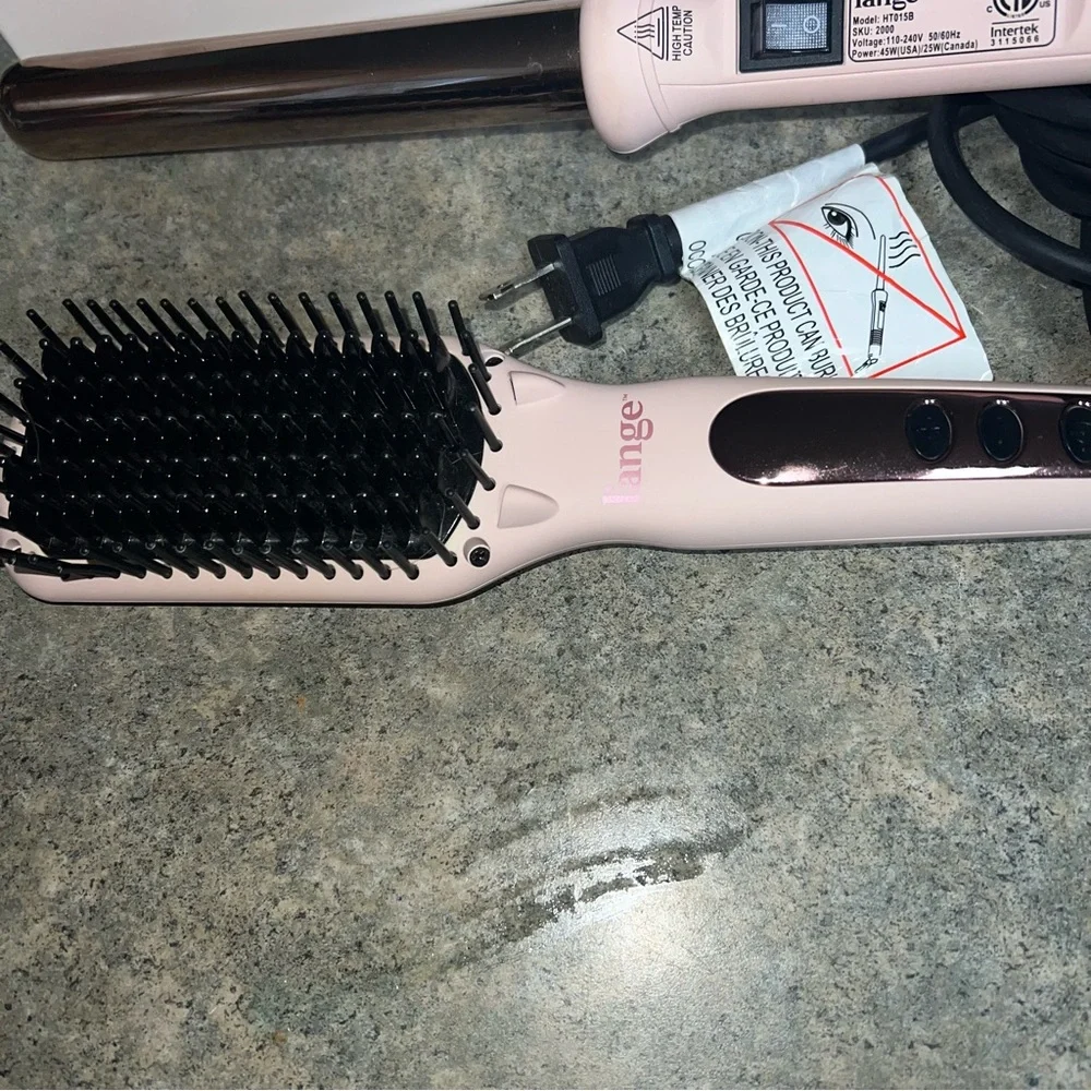 LANGE LOT OF TWO HAIR TOOLS BURSH IRON AND WAVE IRON GUC - Picture 4 of 7